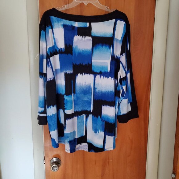 Alfred Dunner - Women's Plus Size 1X - Blouse - Picture 2 of 5